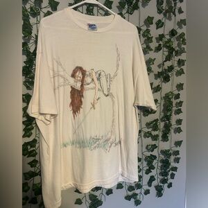 1994 Vintage Anime Fantasy/Horror Illustration Graphic Tee